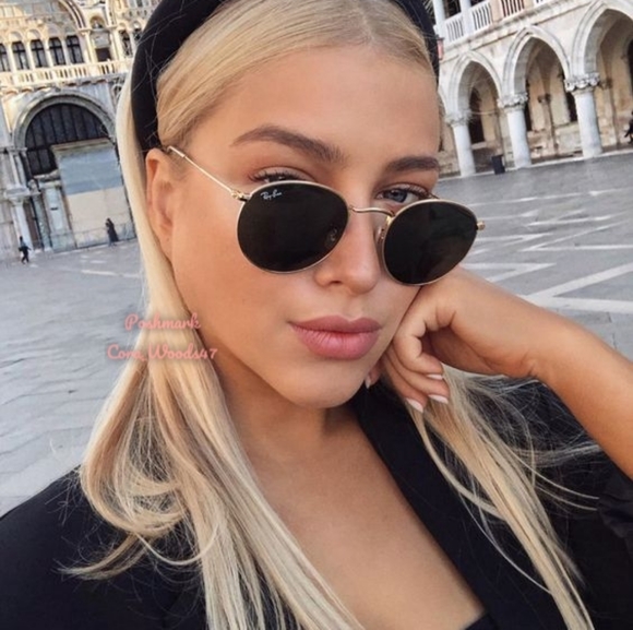 RayBan Round Metal Green Lenses RB3447 Gold Frame Unisex New - Picture 13 of 15